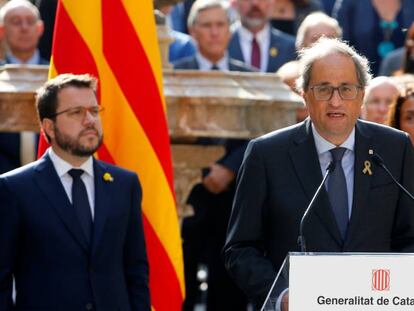 Quim Torra, presidente de la Generalitat de Cataluña