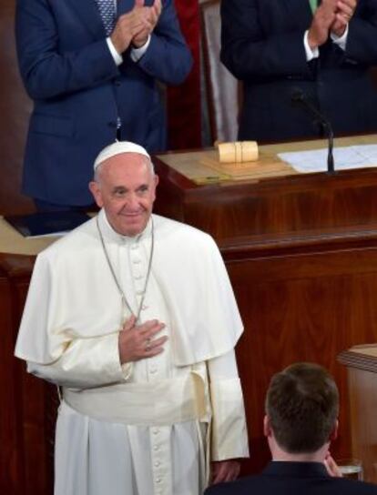 El Papa en el Congreso.