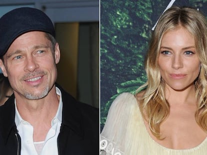 Los actores Brad Pitt y Sienna Miller, en el estreno de &#039;The Lost City Of Z&#039;.