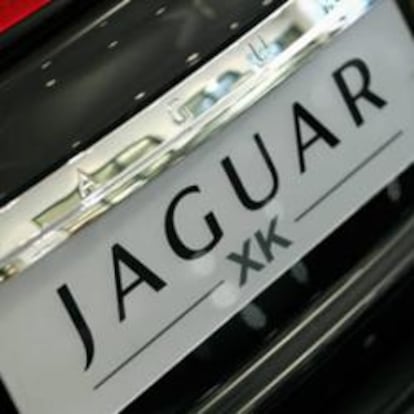 Un Jaguar XF