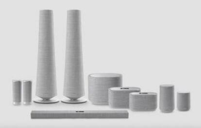 La familia Citation de Harman Kardon, al completo. |