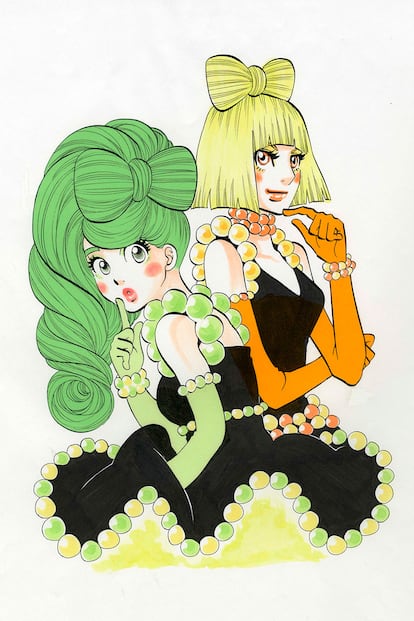 La fashionista: Tsukimi de Princess Jellyfish. En un mundo como el del manga, completamente globalizado y en el que los fans consumen casi inmediatamente lo que se publica en Japón, resulta curioso que las historias de Tsukimi (“la princesa medusa” del título) no hayan llegado a nuestras librerías. Es de suponer que no tardarán en hacerlo. La protagonista vive aislada soñando con ser ilustradora en un edificio de apartamentos solo para chicas… ¿He dicho solo? Bueno, entre ellas hay un chico travestido. Solo Tsukimi conoce el secreto de Kurosoke, hijo de un político que se oculta del deseo de sus padres de que haga carrera política… ¡porque él lo que quiere es ser diseñador de moda! Una excusa perfecta para que la dibujante Akiko Higashimura inserte cientos de bocetos de fabulosos patrones. Un josei (historia femenina) romántico de gozoso intercambio de roles sexuales.