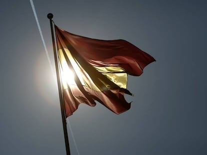 Una bandera d&#039;Espanya.