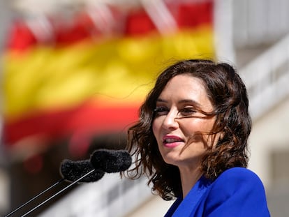 La presidenta de la Comunidad de Madrid, Isabel Díaz Ayuso.