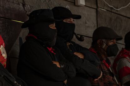 El capitán Marcos asiste al 30 aniversario del EZLN en el VIII Caracol Dolores Hidalgo.