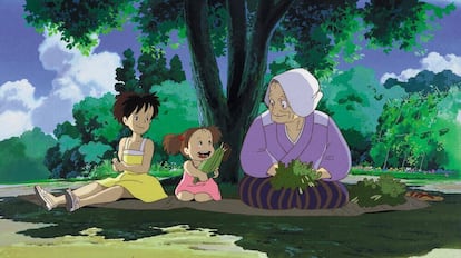 The vegetables in 'My Neighbor Totoro'.