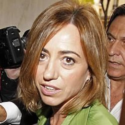 El entorno de Chacón la postula como candidata a dirigir el partido