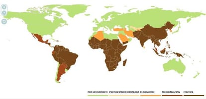 Incidencia de la malaria en el mundo