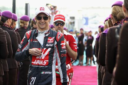 El expiloto mexicano Esteban Gutiérrez durante el Gran Premio en Abu Dabi, en noviembre de 2016. 