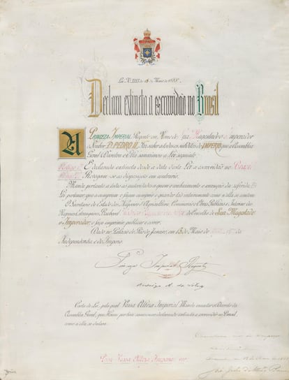 Reproducción de la Ley Áurea de 1888.