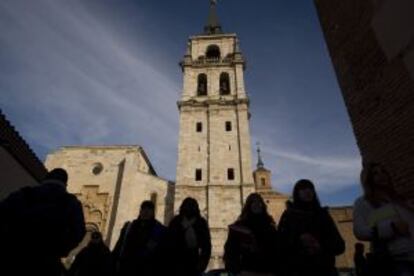 Torre de la catedral de Alcalá de Henares (Madrid).