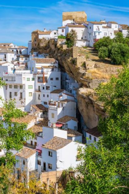 Vista de la localidad gaditana de Setenil de las Bodegas.