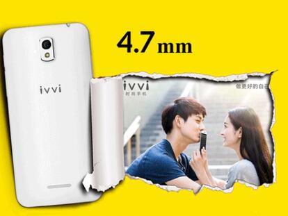 Reducen aún más el grosor de los smartpohes: Ivvi con 4,7 mm