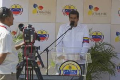 En la imagen, el Presidente de Venezuela, Nicolás Maduro. EFE/Archivo