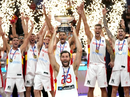 La selección española, campeona del pasado Eurobasket.