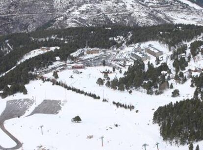 Imagen de la estación de esquí de La Molina, en Girona.