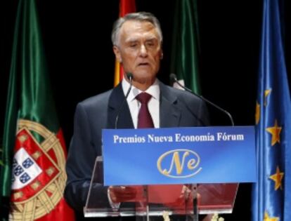 El presidente de Portugal An&iacute;bal Cavaco Silva.