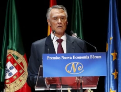 El presidente de Portugal An&iacute;bal Cavaco Silva.