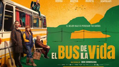 Cartel promocional de la película 'El Bus de la vida', en cines el 3 de julio.
