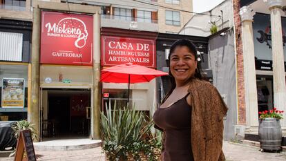 Senaly Duno, migrante venezolana que inició su negocio en Colombia. Foto: Banco Mundial