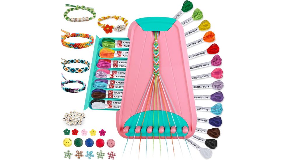 Set de fabricación de pulseras.
