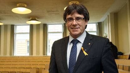 Carles Puigdemont en Helsinki.