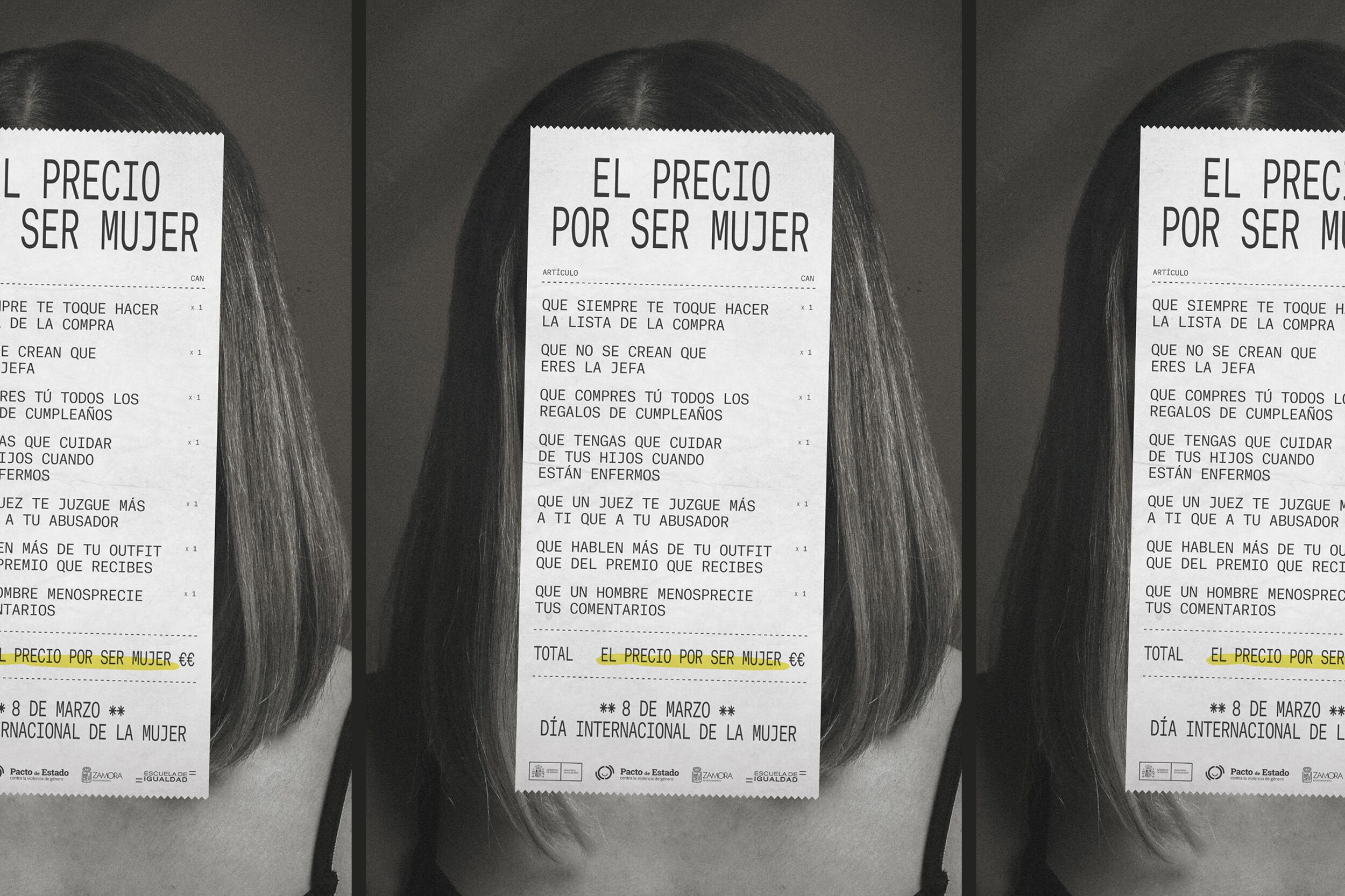El precio por ser mujer: así es la campaña del 8-M en Zamora
