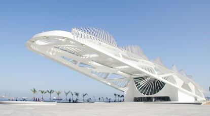 El Museu do Amanha, en Río de Janeiro, fue proyectado por Calatrava.