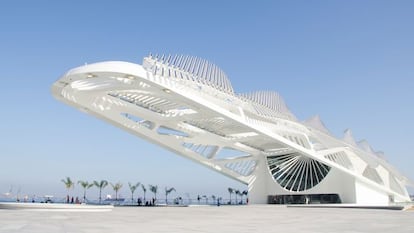 El Museu do Amanha, en Río de Janeiro, fue proyectado por Calatrava.