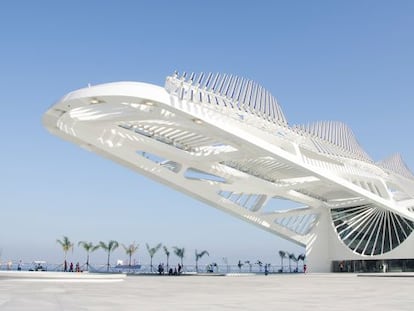 El Museu do Amanha, en Río de Janeiro, fue proyectado por Calatrava.