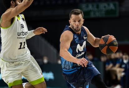 JJ Barea, en un partido con el Estudiantes. / acbphoto