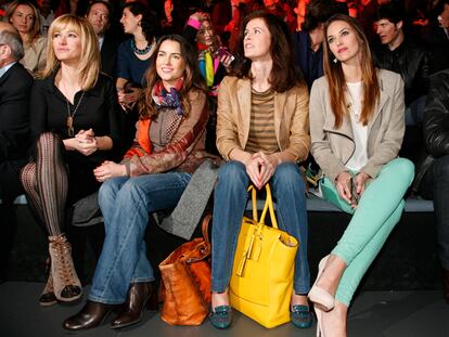 Front row a la española: los famosos pasean sus estilismos por la Fashion Week de Madrid