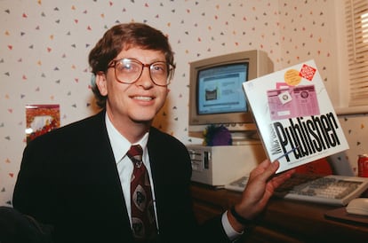 Bill Gates, en una imagen de 1991.