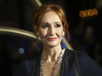 La escritora J.K. Rowling  en un estreno en Londres en noviembre de 2018. 