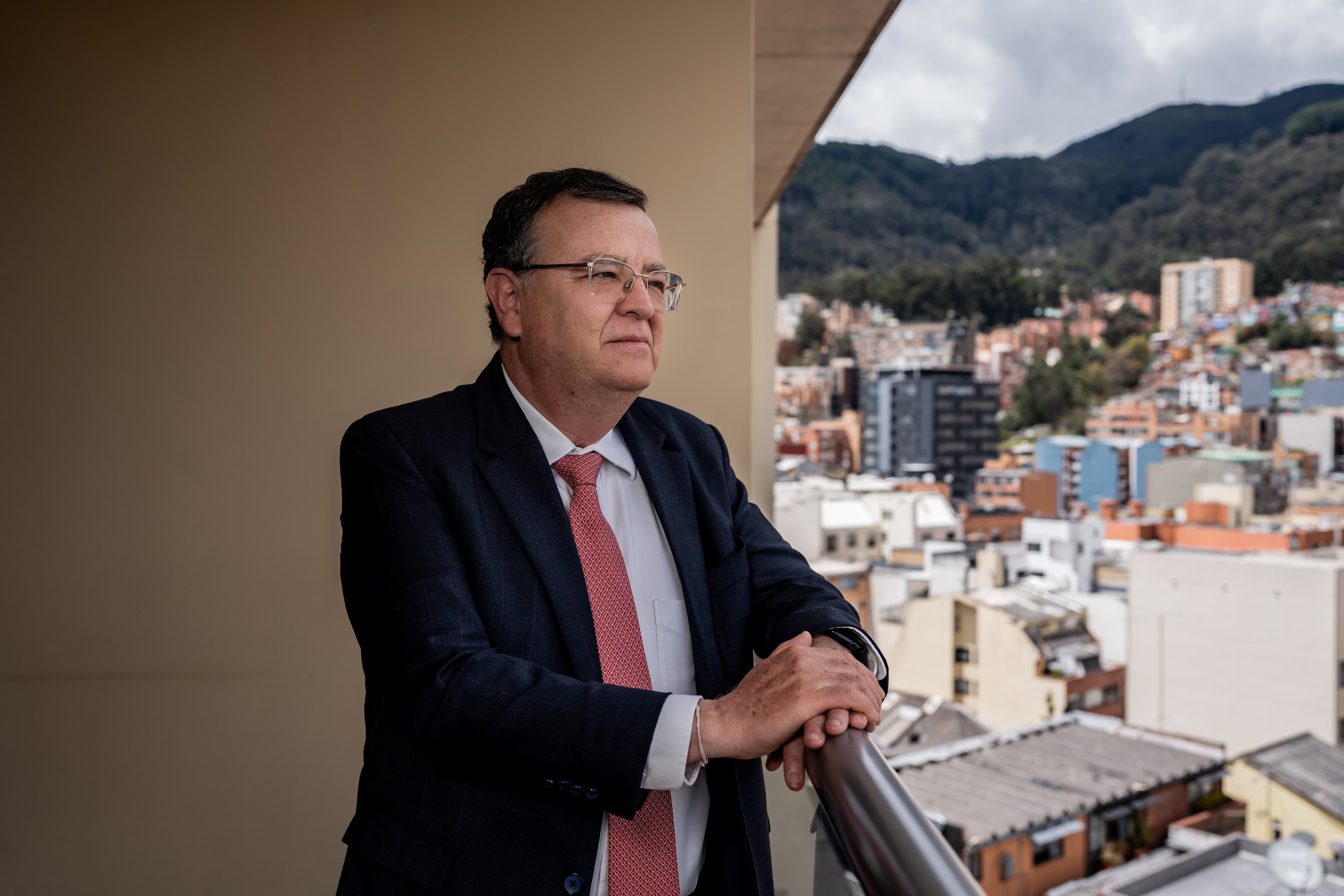 Alejandro Ramelli en su oficina, el 28 de julio.