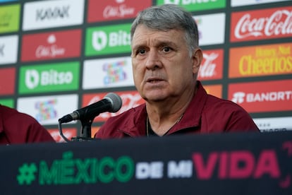 El seleccionador de México, Gerardo 'Tata' Martino