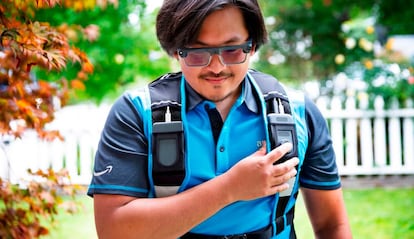 Uso de las nuevas gafas inteligentes de Amazon
