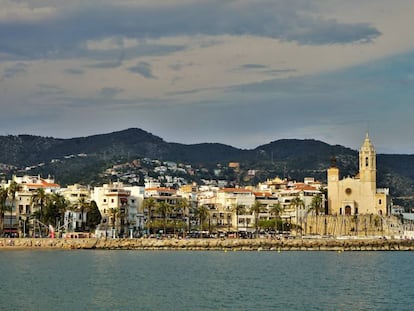 Panorámica de Sitges.