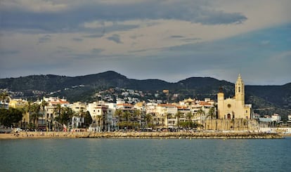 Panorámica de Sitges.