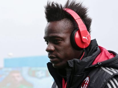 Mario Balotelli, atacante do Milan.