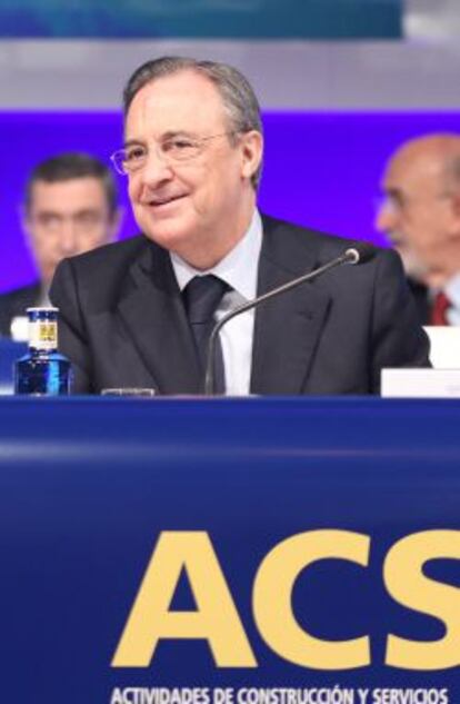 Florentino P&eacute;rez, presidente de ACS.