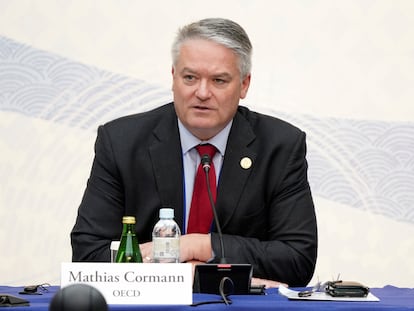 Mathias Cormann, secretario general de la OCDE.