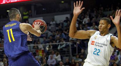 Navarro y Tavares, en el clásico de Liga