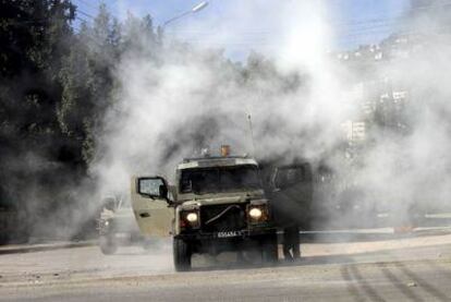 El Ejército israelí se enfrenta a palestinos en Nablus tras el tiroteo