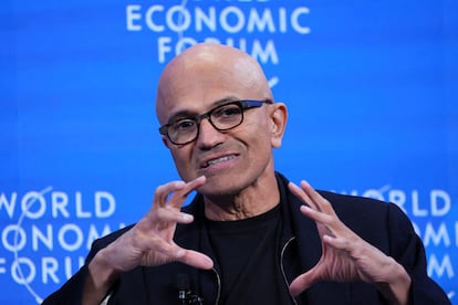 El consejero delegado de Microsoft, Satya Nadella, en una imagen de archivo.