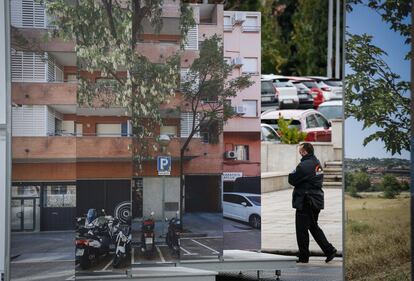 Exposición al aire libre de la XV Bienal Española de Arquitectura y Urbanismo, en los Nuevos Ministerios de Madrid.