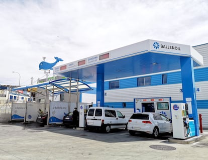 Estación de servicio de Ballenoil. CEDIDA POR LA COMPAÑÍA.