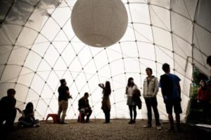 Cúpula del ingeniero alemán Jörg Schlaich.