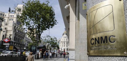 Sede de la Comisión Nacional de los Mercados y la Competencia (CNMC), en Madrid.