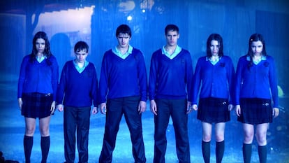 Una imagen de la serie 'El internado'.